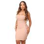 Imagem de Vestido Feminino sem alça Com Detalhe Lateral Tendência Fashion