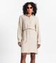 Imagem de Vestido Feminino Viscose Com Elastico Select Bege