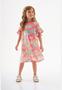 Imagem de Vestido Floral Infantil em Viscose Up Baby