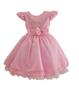 Imagem de Vestido Glitter Rosa Infantil Princesa Festa Aniversário