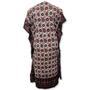 Imagem de Vestido Indiano Kaftan Longo Estampa Flores e Arabescos