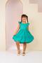 Imagem de Vestido Infaltil Menina Kids Bailalinda Verão Verde Liso