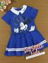 Imagem de Vestido infantil Animê Verão Azul Minnie Esportiva Disney