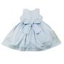 Imagem de Vestido Infantil  Azul Estampa De Margaridas