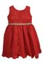 Imagem de Vestido Infantil Bambina Fashion Festa Vermelho