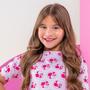 Imagem de Vestido Infantil Barbie Manga Princesa Pililim