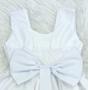 Imagem de Vestido infantil branco regata com strass