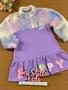 Imagem de Vestido infantil Catavento Inverno Pelinhos Happy