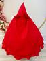 Imagem de Vestido Infantil Chapeuzinho Vermelho C/ Capuz luxo  ROCHA10231