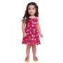 Imagem de Vestido infantil com alça verão kyly 4-6-8