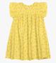 Imagem de Vestido Infantil Com Babado Trick Nick Amarelo