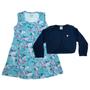 Imagem de Vestido Infantil Com Bolero Ralakids Verde