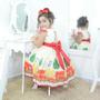 Imagem de Vestido infantil da branca de neve e os sete anões