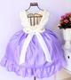 Imagem de Vestido Infantil Daminha Luxo Diversas Cores E Tiara