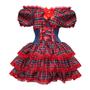 Imagem de Vestido Infantil de Festa Junina Luxo Anarriê Super Rodado Acinturado pra Meninas de 3 a 12 Anos