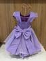 Imagem de Vestido Infantil De Festa Temático Princesa Sofia Sophia Rapunzel Lilás Luxo (Tam 1 ao 4) COD.000517