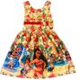 Imagem de Vestido Infantil Elegance Moana