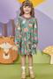 Imagem de Vestido Infantil em Malha Comfy Floresta Alecrim by Kukie