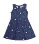 Imagem de Vestido Infantil Estampado Rovitex Kids Azul