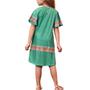 Imagem de Vestido Infantil Feminino Kukiê Alecrim Verde - 75055