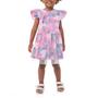 Imagem de Vestido Infantil Feminino Malwee Tule Rosa - 1000119