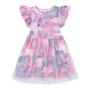 Imagem de Vestido Infantil Feminino Malwee Tule Rosa - 1000119