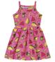 Imagem de Vestido infantil feminino/ menina estampa frutas