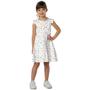 Imagem de Vestido Infantil Festa Menina Monica Com Florzinhas Algodão