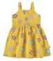 Imagem de Vestido infantil floral em malha texturizada - malwee kids