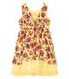 Imagem de Vestido Infantil Floral Trick Nick Amarelo