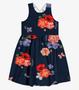 Imagem de Vestido Infantil Floral Trick Nick Azul