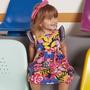 Imagem de Vestido Infantil Florido em Malha Kyly