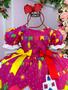 Imagem de Vestido Infantil Junino Luxo- Festa Junina - Quadrilha -