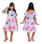 Imagem de  vestido infantil juvenil ciganinha menina mini diva fashion moda verão natal ano novo casual