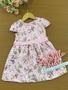 Imagem de Vestido Infantil Kukie inverno Tropical Lacinhos