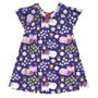 Imagem de Vestido Infantil Kyly em Algodão Estampado cor Azul