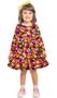 Imagem de Vestido Infantil Kyly Manga Longa Estampa Floral