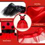 Imagem de Vestido Infantil Ladybug INNOCHEER (2 a 10 anos) - com 2 Acessórios