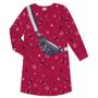 Imagem de Vestido infantil manga longa molecotton rovitex kids