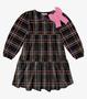 Imagem de Vestido Infantil Manga Longa Trick Nick Preto