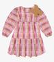 Imagem de Vestido Infantil Manga Longa Trick Nick Rosa