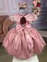 Imagem de Vestido infantil  Marie Rose Jardim Encantado luxo