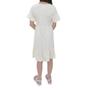 Imagem de Vestido Infantil Menina Alakazoo Texturizado Off White