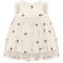 Imagem de Vestido Infantil Menina Branco Flor Luxo Trick Nick 1 ao 10