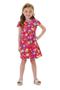 Imagem de Vestido Infantil Menina Cotton Leve Primavera Flores