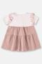 Imagem de Vestido Infantil Menina Em Suedine Elegante Confortável Fresco Up Baby