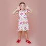 Imagem de Vestido Infantil Menina Estampa Fadas