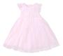 Imagem de Vestido Infantil Menina Fes Casamento Tule Florido Borboleta
