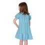 Imagem de Vestido Infantil Menina Festa Babado Eyelet Trick Nick