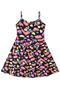 Imagem de Vestido Infantil Menina Love Preto